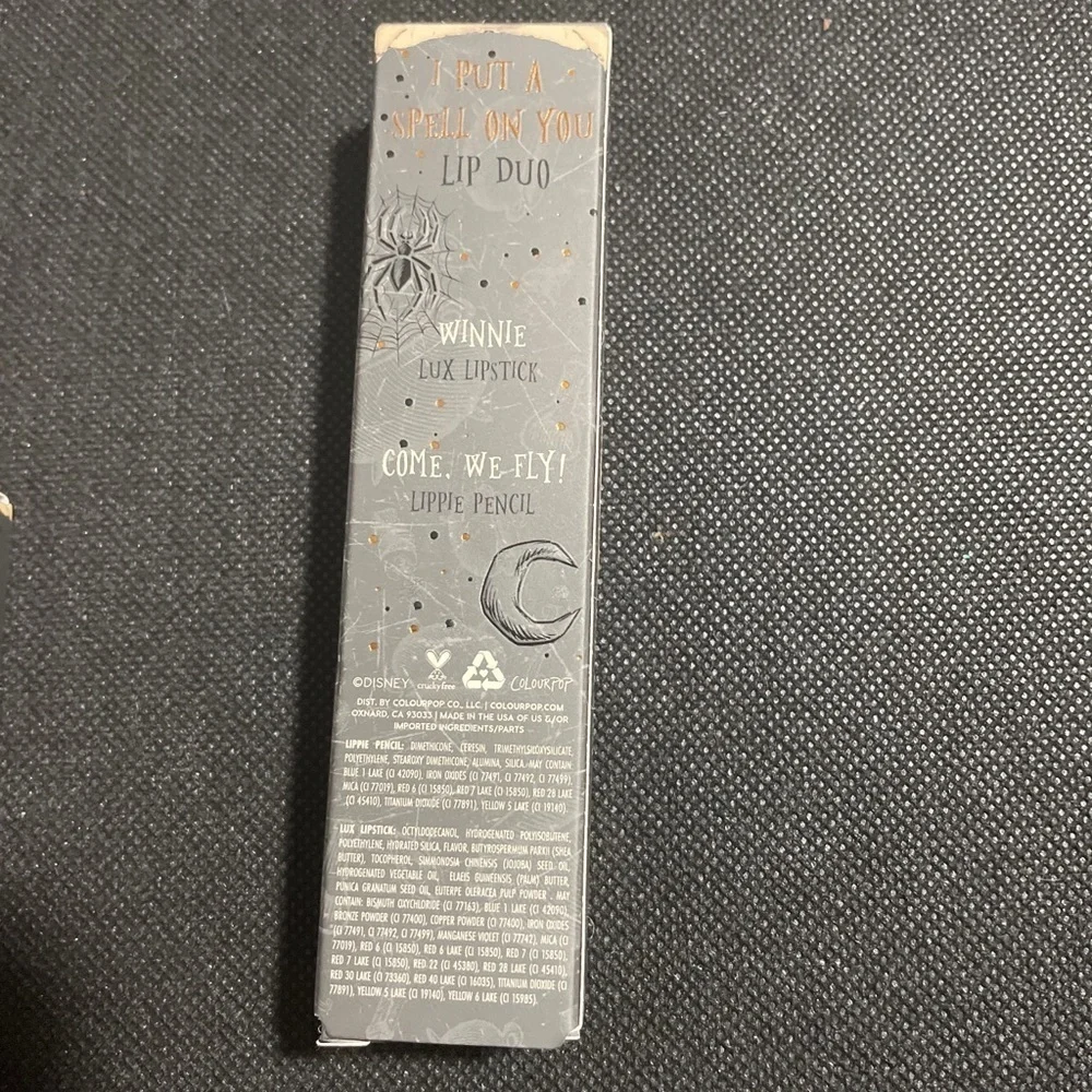 Colourpop Disney Hocus Pocus - I Put a Spell on You - Lip Duo 2pc Set